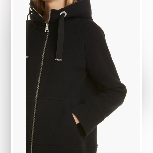 Herno Hooded Wool Blend Jacket - Picture 4 of 11